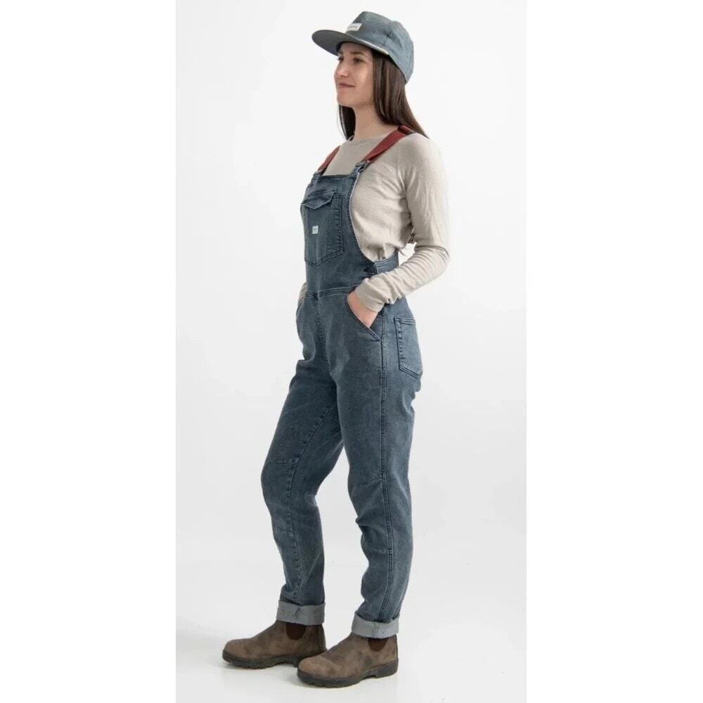 Ripton & Co.| Denim Stretch Outdoor Performance Overalls | Size Small